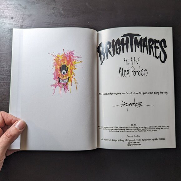 SIGNED - BRIGHTMARES & DEADLINES: The Art Of Alex Pardee Hardcover - Picture 9 of 9